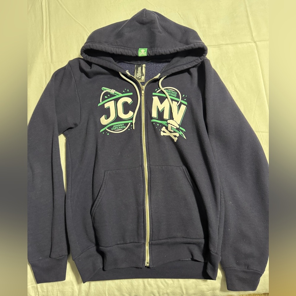 Johny Cupkaes rare vintage blue hoody - Mens